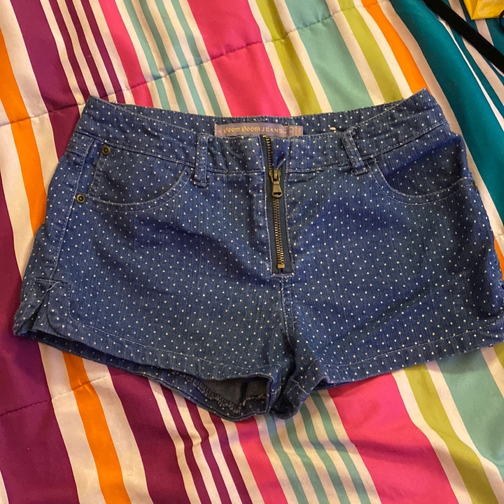 Polka dot shorts